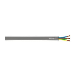 Câble electrique H05VV-F 3x6mm2 - Gris - Vendu au metre