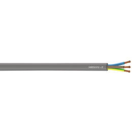 Câble electrique H05VV-F 3x6mm2 - Gris - Vendu au metre