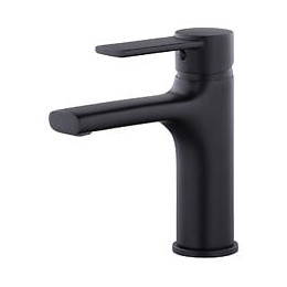 Mitigeur de Lavabo noir mat ANCUZ by Eurosanit