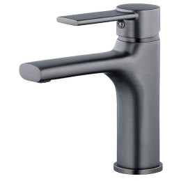 Mitigeur de Lavabo gris métal ANCUZ by Eurosanit