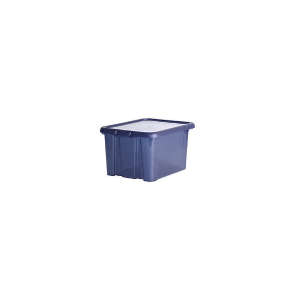 BOITE DE RANGEMENT FUNNY BOX 18 LITRES BLEU