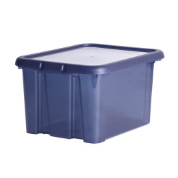 BOITE DE RANGEMENT FUNNY BOX 18 LITRES BLEU