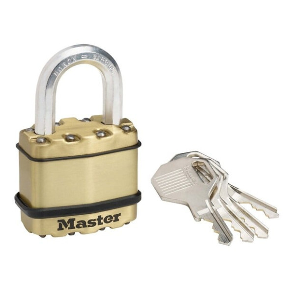 Cadenas Master Lock Excell laiton 45 mm