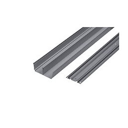 rail acier gris 1800 mm