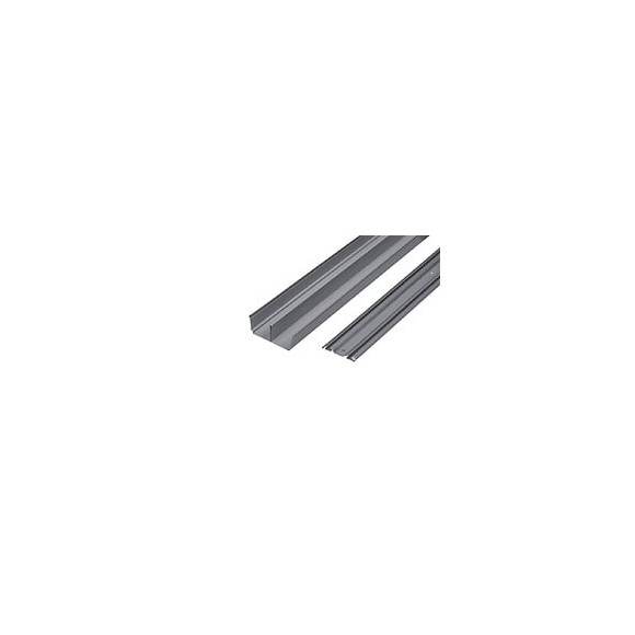 rail acier gris 1800 mm