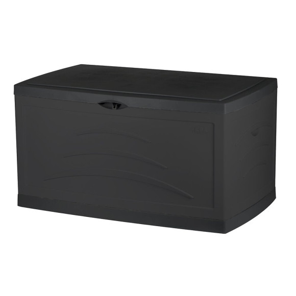 Grande malle de rangement extérieur MAXI SERENA 500L anthracite