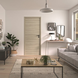 Bloc porte réversible spe verone2 chêne taupe 730mm