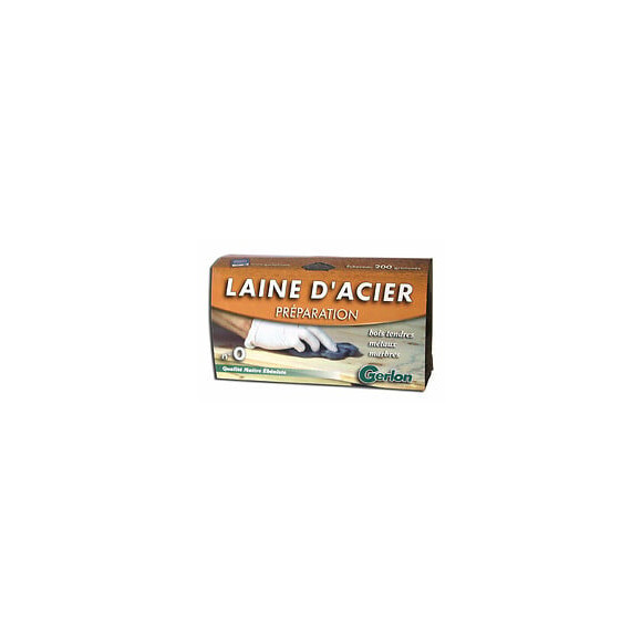 Etui 200g laine d acier grade 0