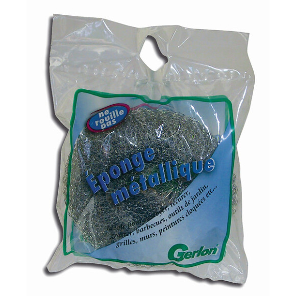 SACHET DE 1 EPONGE METALLIQUE GALVA