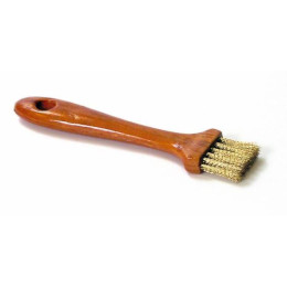 PINCEAU BROSSE POILS ACIER LAITONNE