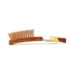 BROSSE ALLONGEE A MANCHE BRONZE VERITABLE