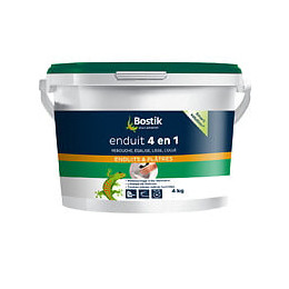 Enduit  4 en 1 pâte 4 kg BOSTIK