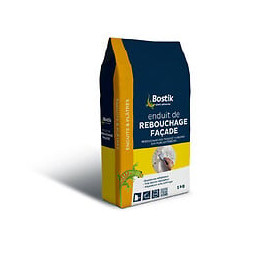 Enduit de rebouchage façade poudre 5 kg BOSTIK