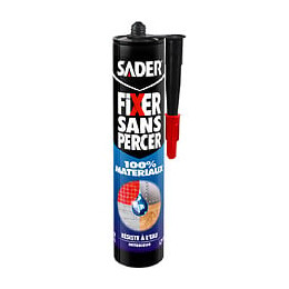 Sader fixer sans percer 100% materiaux cartouche 290ml