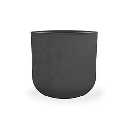 Pot rond Basalt Up - Gris anthracite - 325L