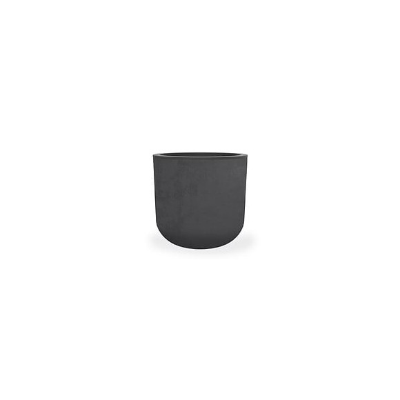 Pot rond Basalt Up - Gris anthracite - 325L