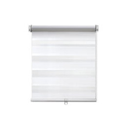 Store enrouleur automatique Jour-Nuit blanc MADECO 52x160cm