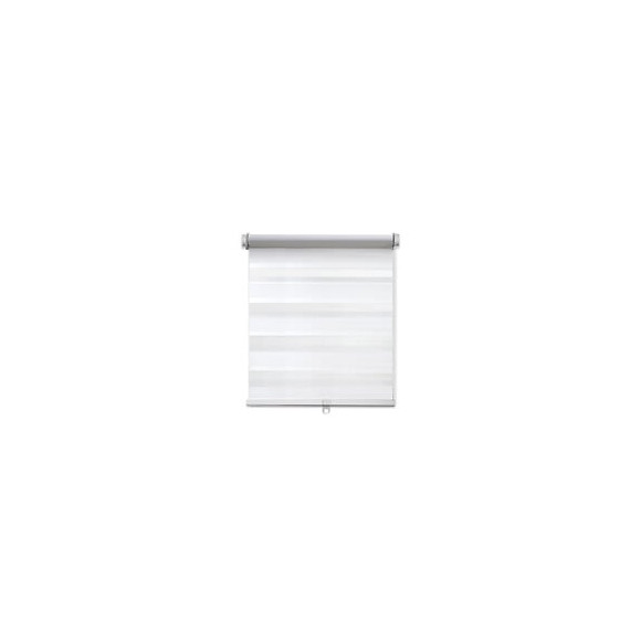 Store enrouleur automatique Jour-Nuit blanc MADECO 52x160cm