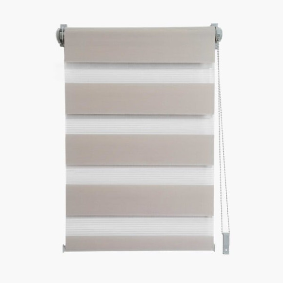 Store Easy Jour-Nuit taupe l.62xh.190cm