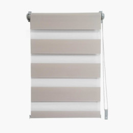 Store Easy Jour-Nuit taupe l.72xh.190cm