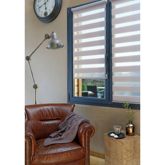 Store Easy  Jour et Nuit - Gris clair  - 92x190cm