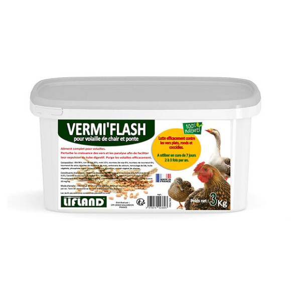 Aliment vermiflash 3kg