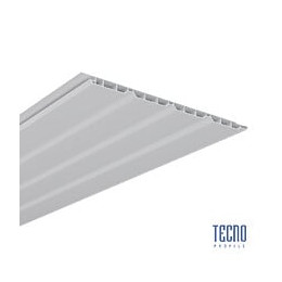 Sous-face PVC 4 frises - Blanc