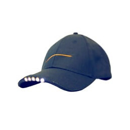 Casquette 5 leds