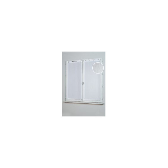 Paire de vitrage Irise 2x60x120 blanc