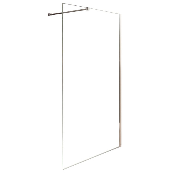 Paroi de douche ITALIENNE - Verre trempé 8mm - Transparent - 120x200cm