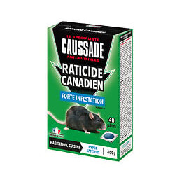 Raticide canadien forte infestation 400g