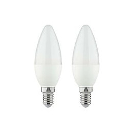 Ampoules LED XXCELL Flamme - E14 équivalent 40W x2