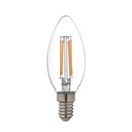 Ampoule LED Filament XXCELL Flamme clair - E14 équivalent 40W