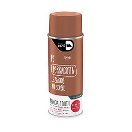 Peinture aérosol Relook Tout - Terracotta - Satin - 400ml