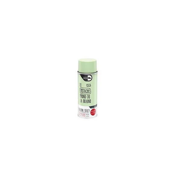 Peinture aérosol Relook Tout - Pistache - Mat - 400ml