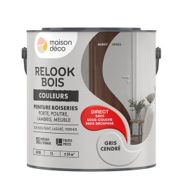 Peinture RELOOK BOIS BEIGE SABLE 2L