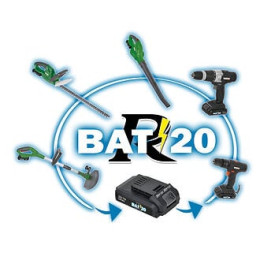 Batterie 20v 4amp R-BAT20 pour PRBAT20-TH PRBAT20-S PRBAT20-CB