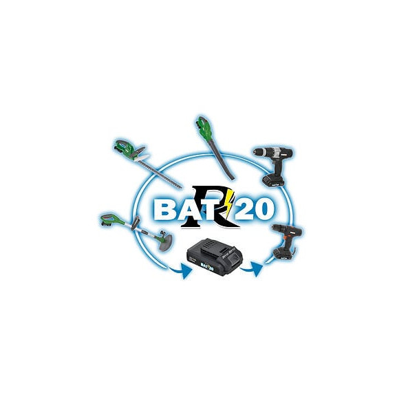 Batterie 20v 4amp R-BAT20 pour PRBAT20-TH PRBAT20-S PRBAT20-CB