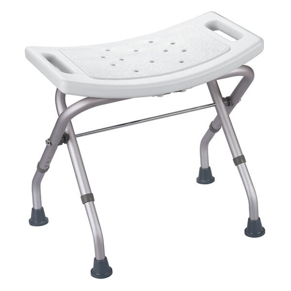 Tabouret de douche pliable ajustable