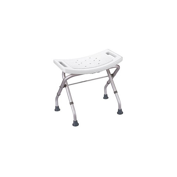 Tabouret de douche pliable ajustable