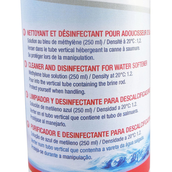 Nettoyant / régénérant pour adoucisseur - Flacon de 250ml