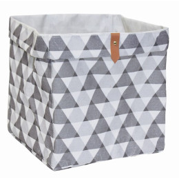 Panier de rangement BOX & BEYOND polycoton cube Kaleido