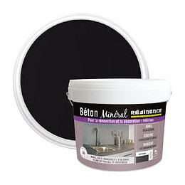 Béton Minéral Noir Intense 6kg