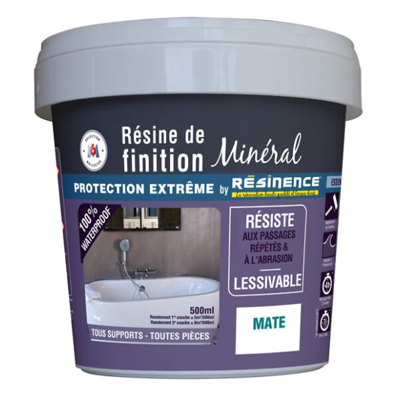 Résine de Finition Protection Extrême Mat 500ml