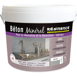 Béton Minéral Gris Clair 6kg