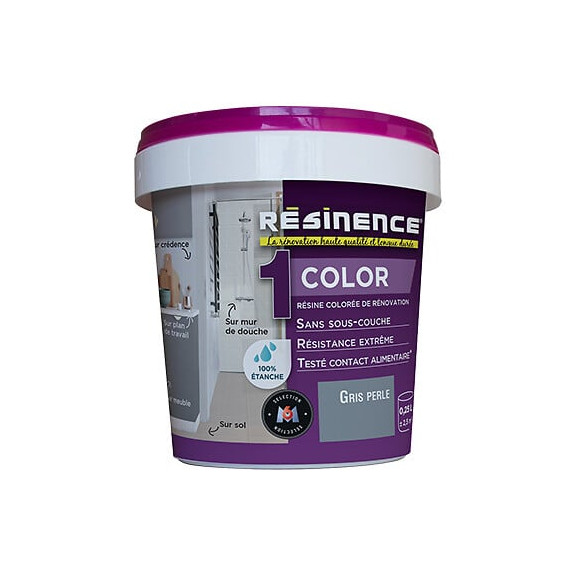 Résine de rénovation Color - Gris perle - 250ml