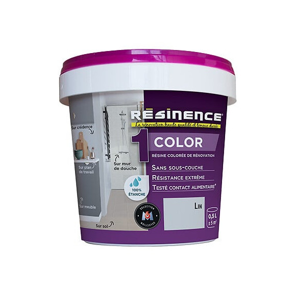 Résine de rénovation Color - Lin - 500ml