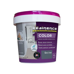 Résine de rénovation Color Gris étain 500ml