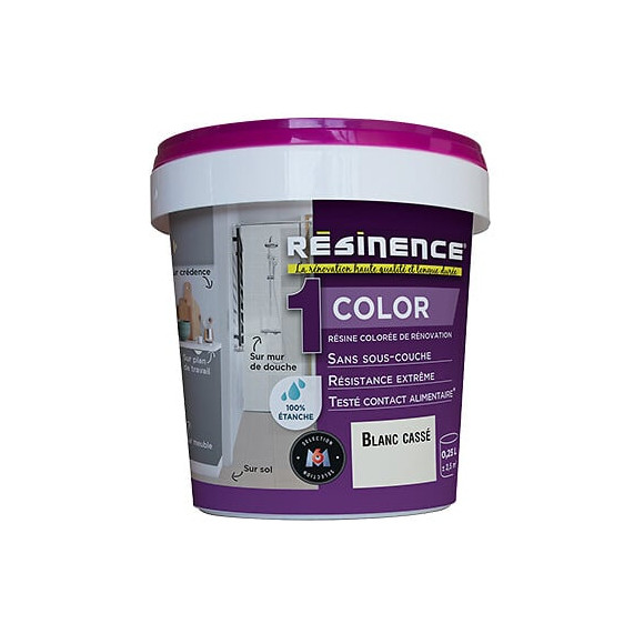 Résine de rénovation - Blanc cassé - 250ml