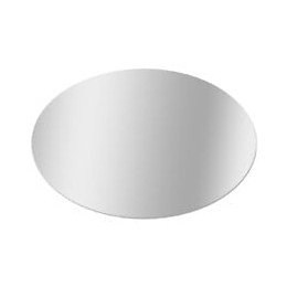 MIROIR BORDS POLIS OVALE 60X40